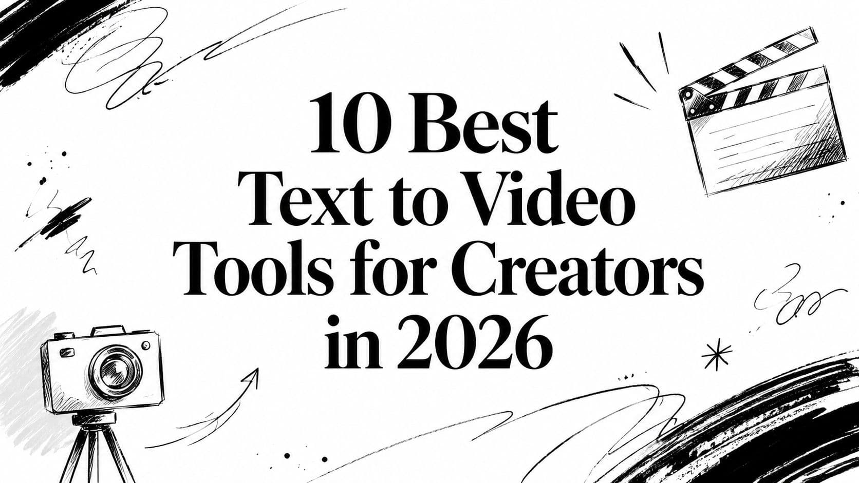 10 Best Text to Video Tools for Creators in 2026